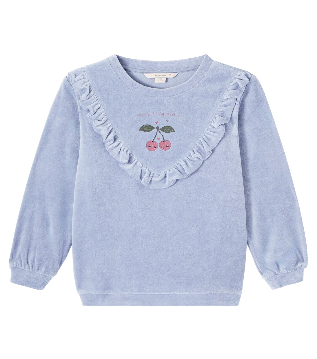 Wally cotton-blend velvet sweatshirt | Konges Sløjd