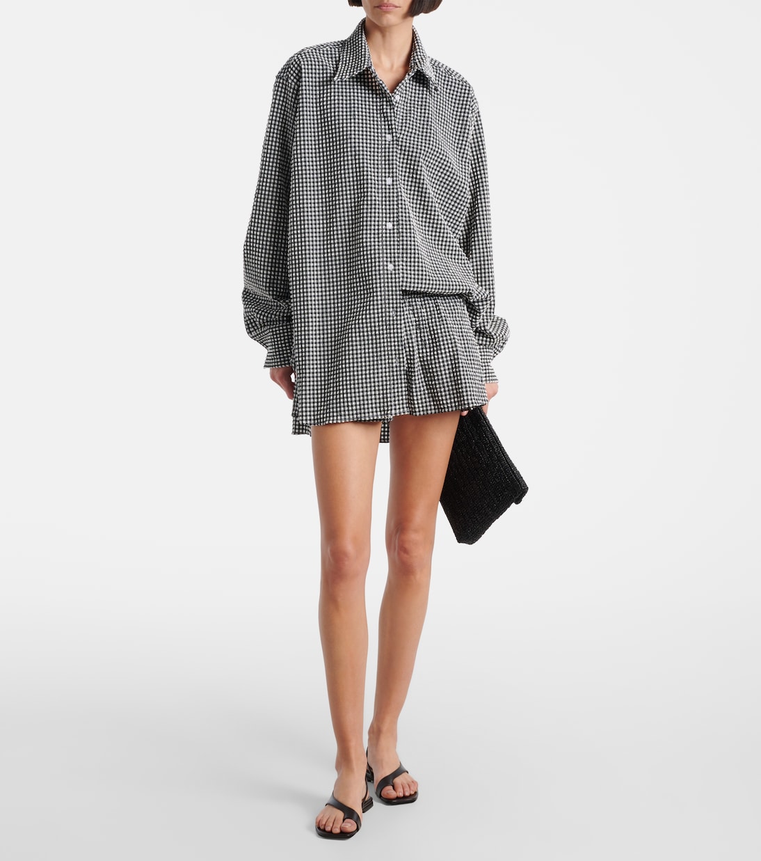 Camicia oversize a quadri | Hunza G