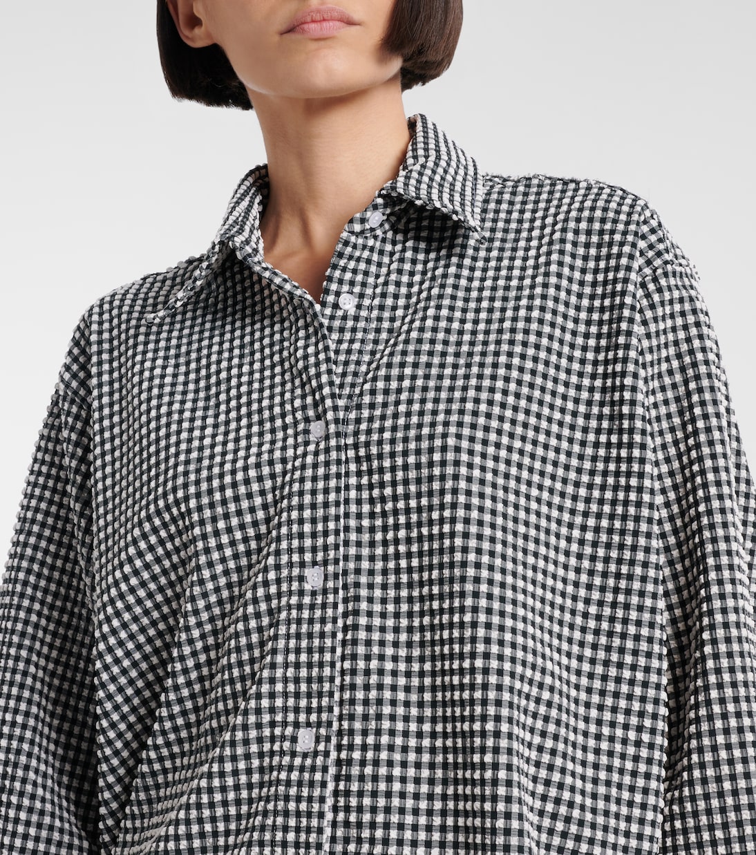 Camicia oversize a quadri | Hunza G