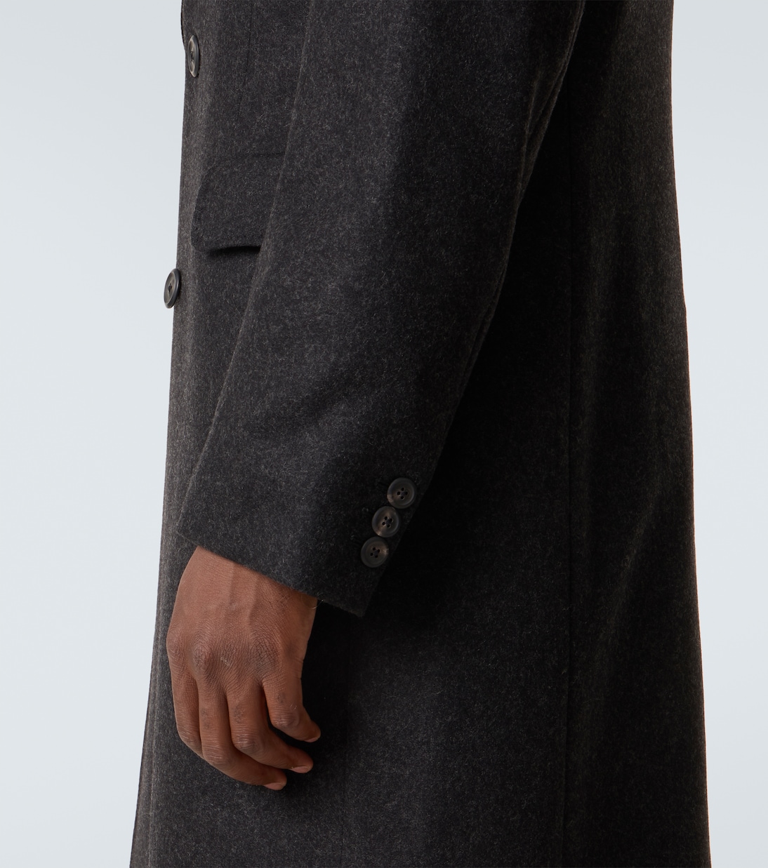 Whale double-breasted wool-blend coat | Our Legacy
