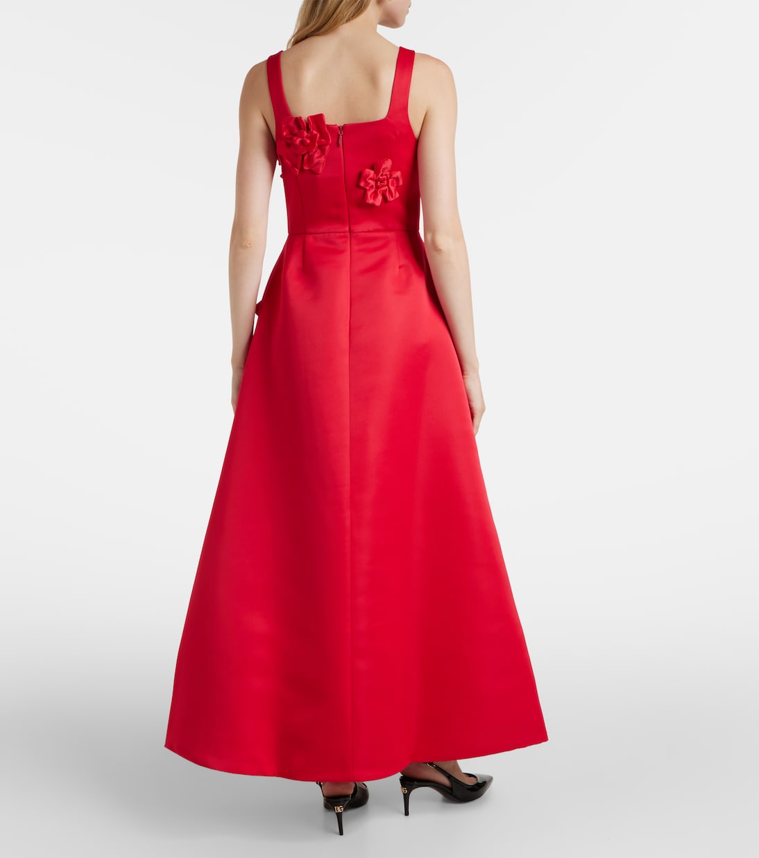 Rianne floral-appliqué maxi dress | Leo Lin