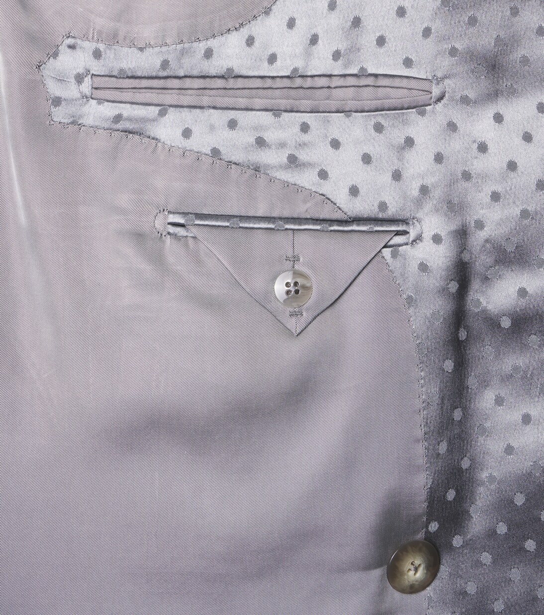 Polka-dot satin jacquard blazer | Tom Ford