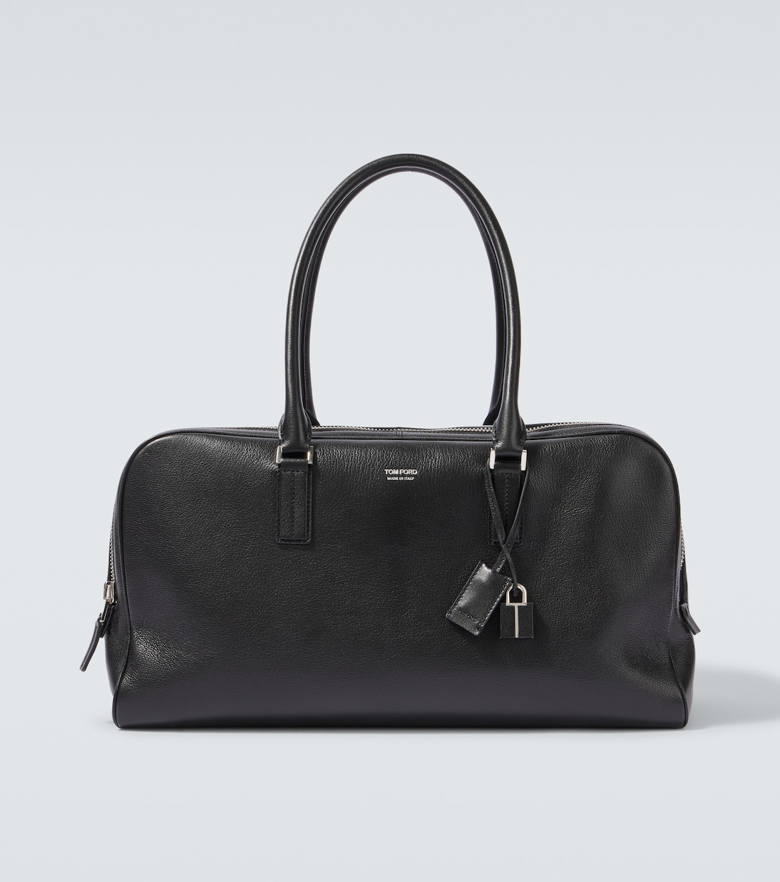 Logo leather duffel bag | Tom Ford