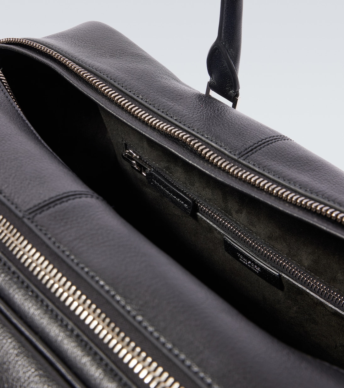 Logo leather duffel bag | Tom Ford