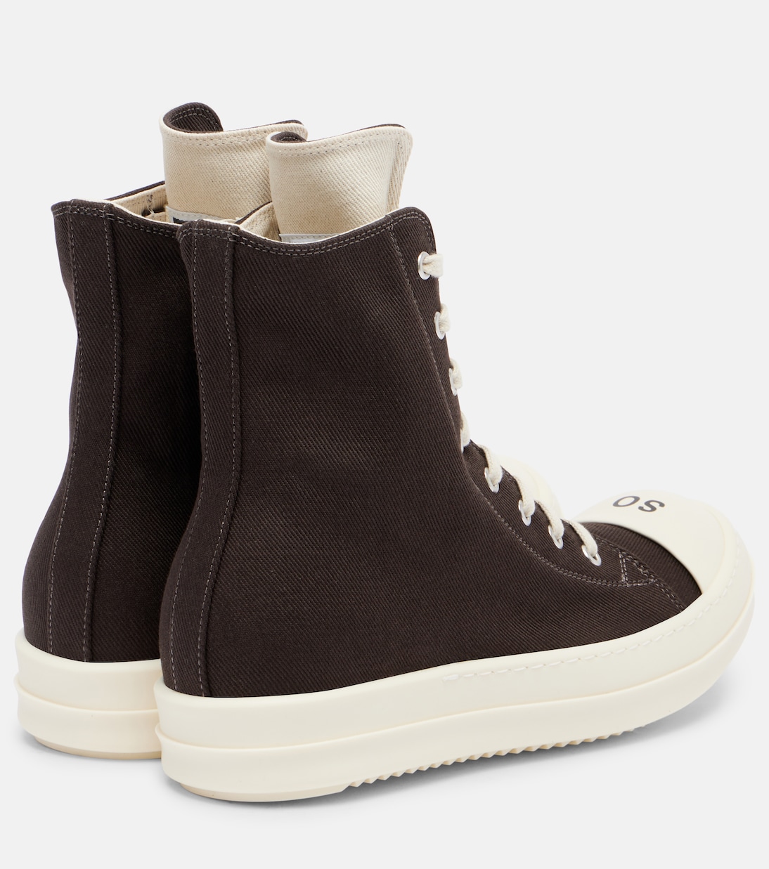 Sneaks canvas high-top sneakers | Rick Owens