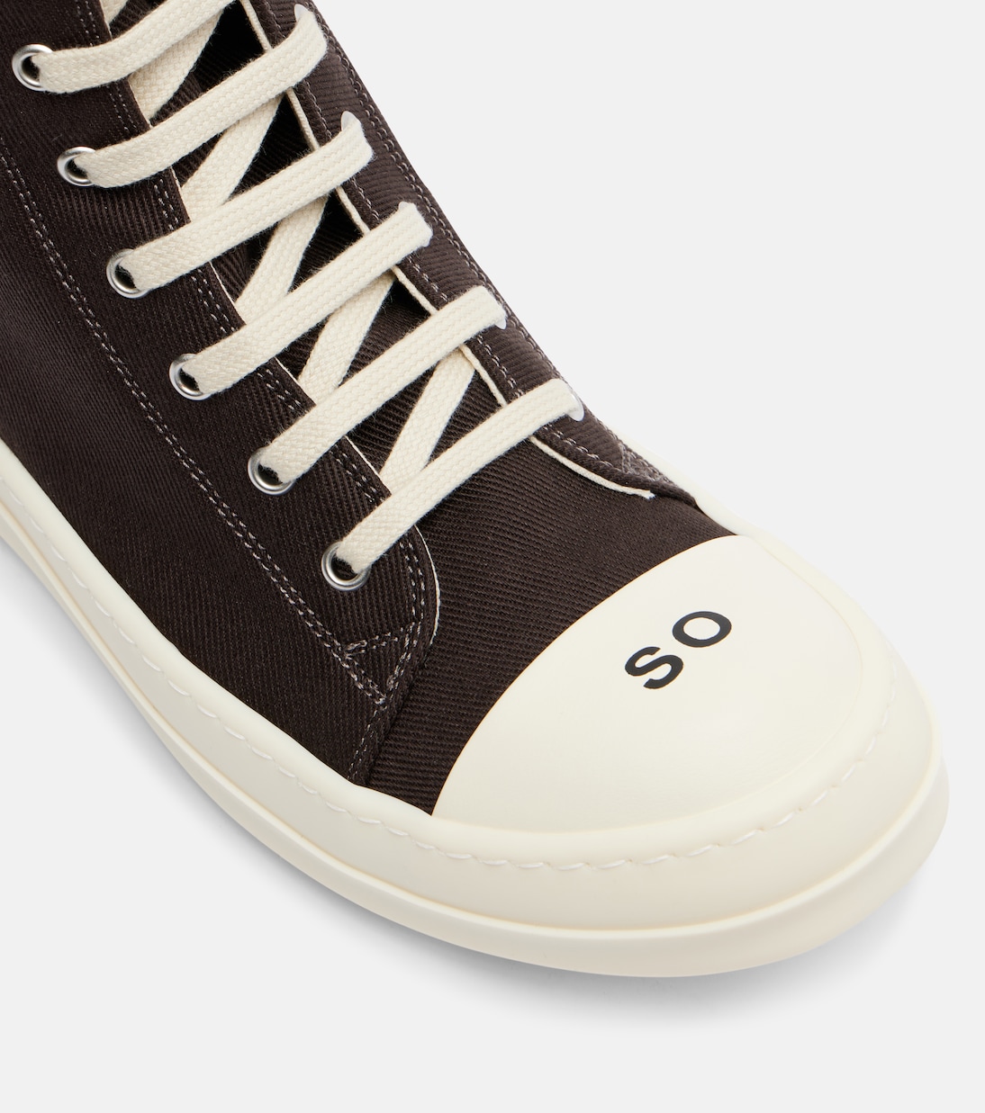 Sneaks canvas high-top sneakers | Rick Owens