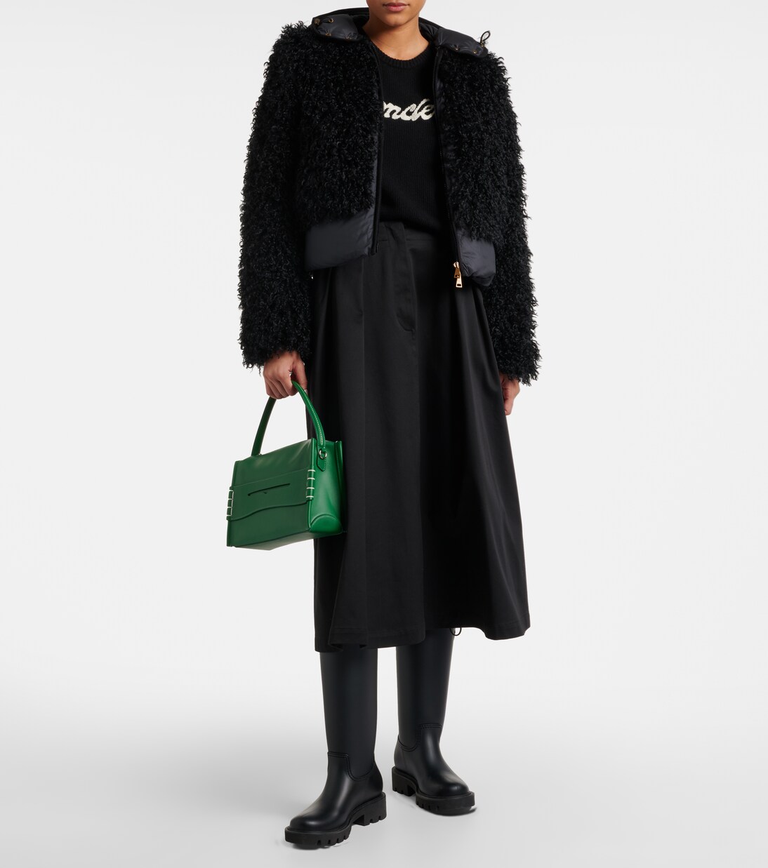 Vigiers teddy down jacket | Moncler