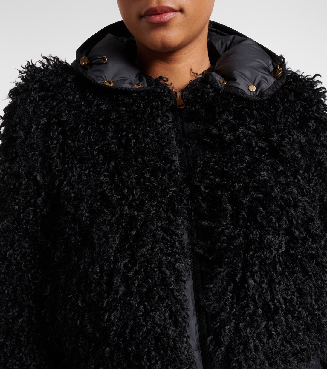 Vigiers teddy down jacket | Moncler