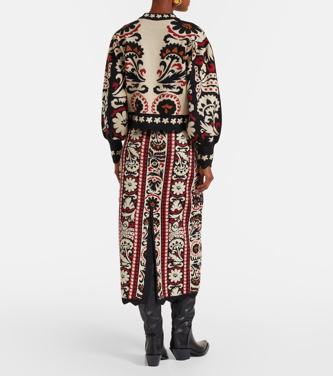 Tapestry Stripes jacquard sweater | Farm Rio