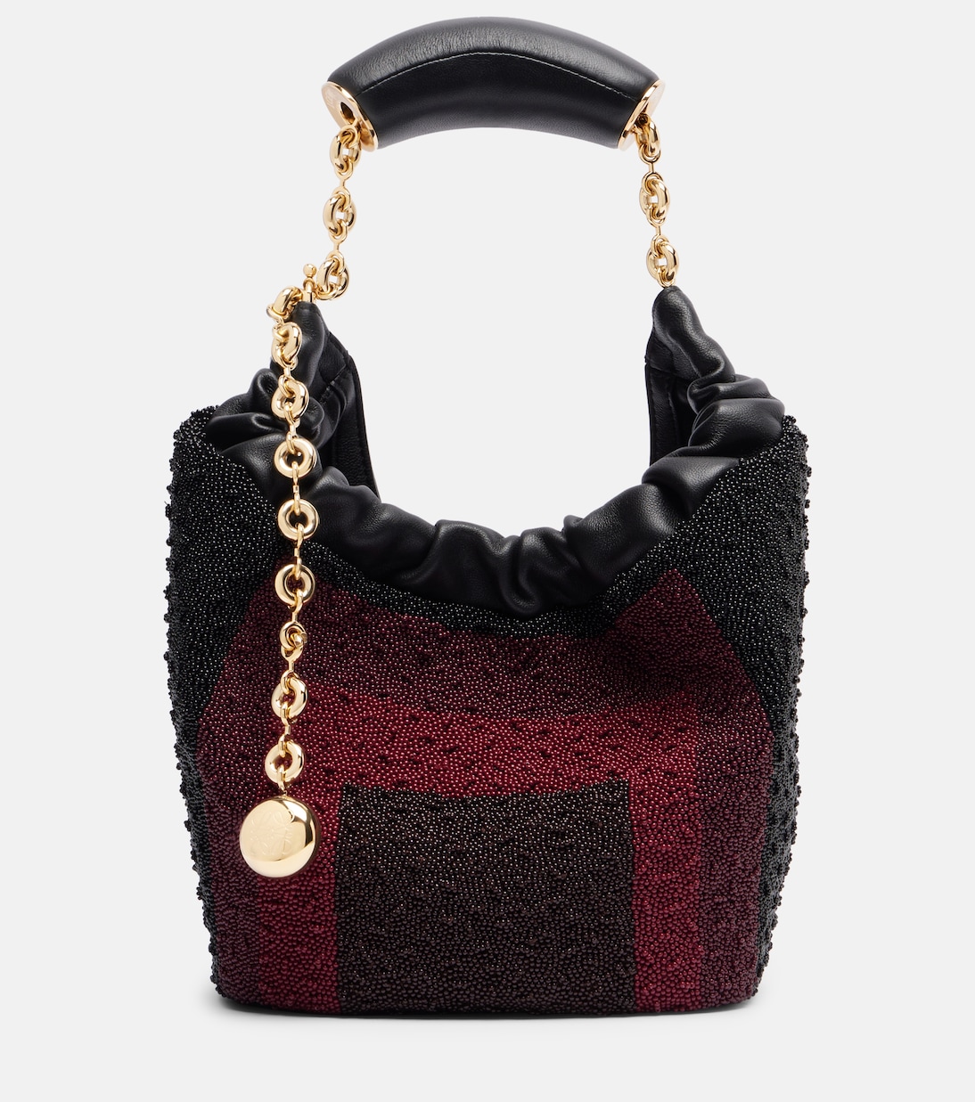 Squeeze Mini beaded leather tote bag | Loewe