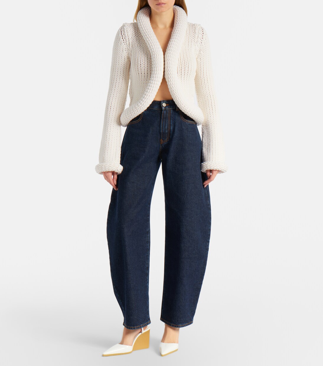 Wool-blend cardigan | Alaïa