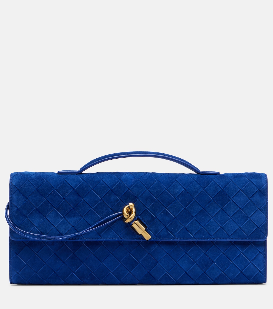 Intrecciato suede clutch | Bottega Veneta