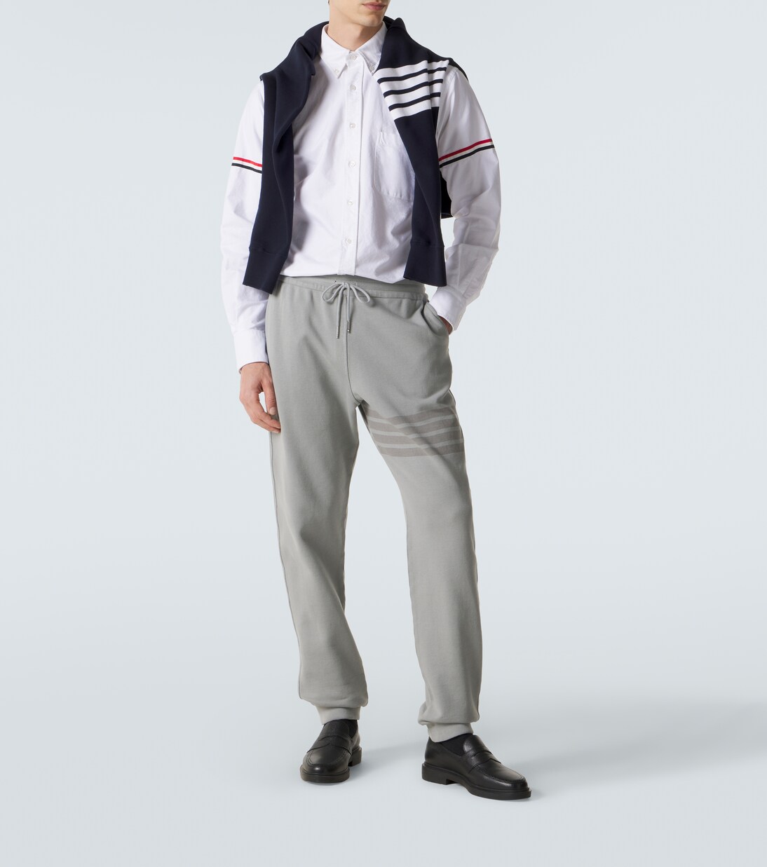 4-Bar cotton sweatpants | Thom Browne