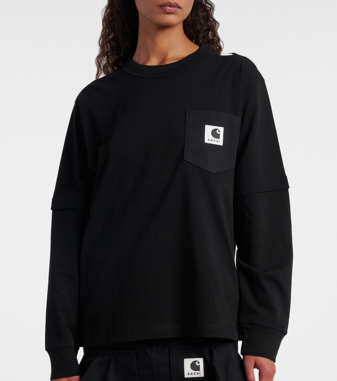 x Carhartt cotton jersey sweatshirt | Sacai