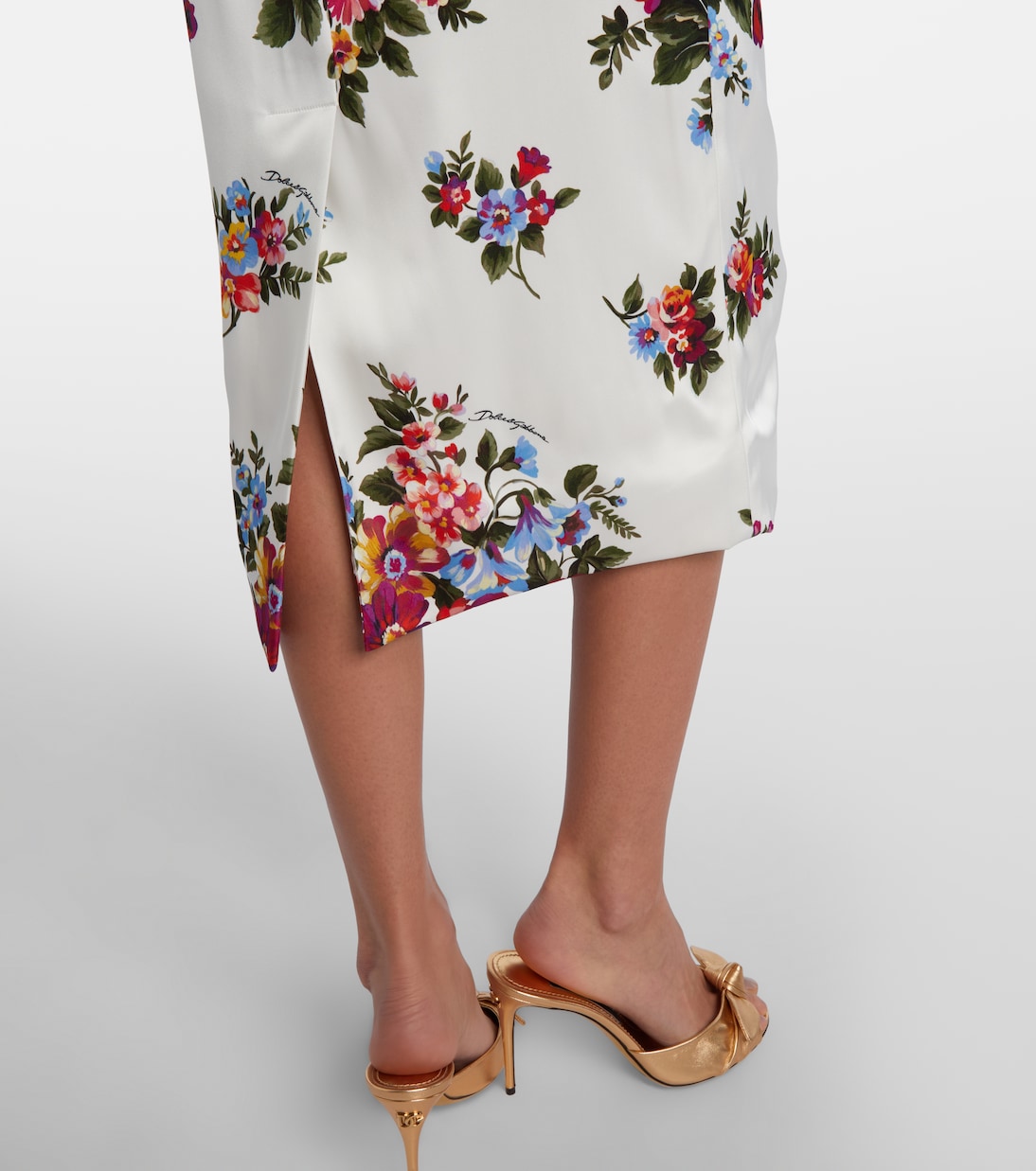 Bedrucktes Midikleid | Dolce&Gabbana