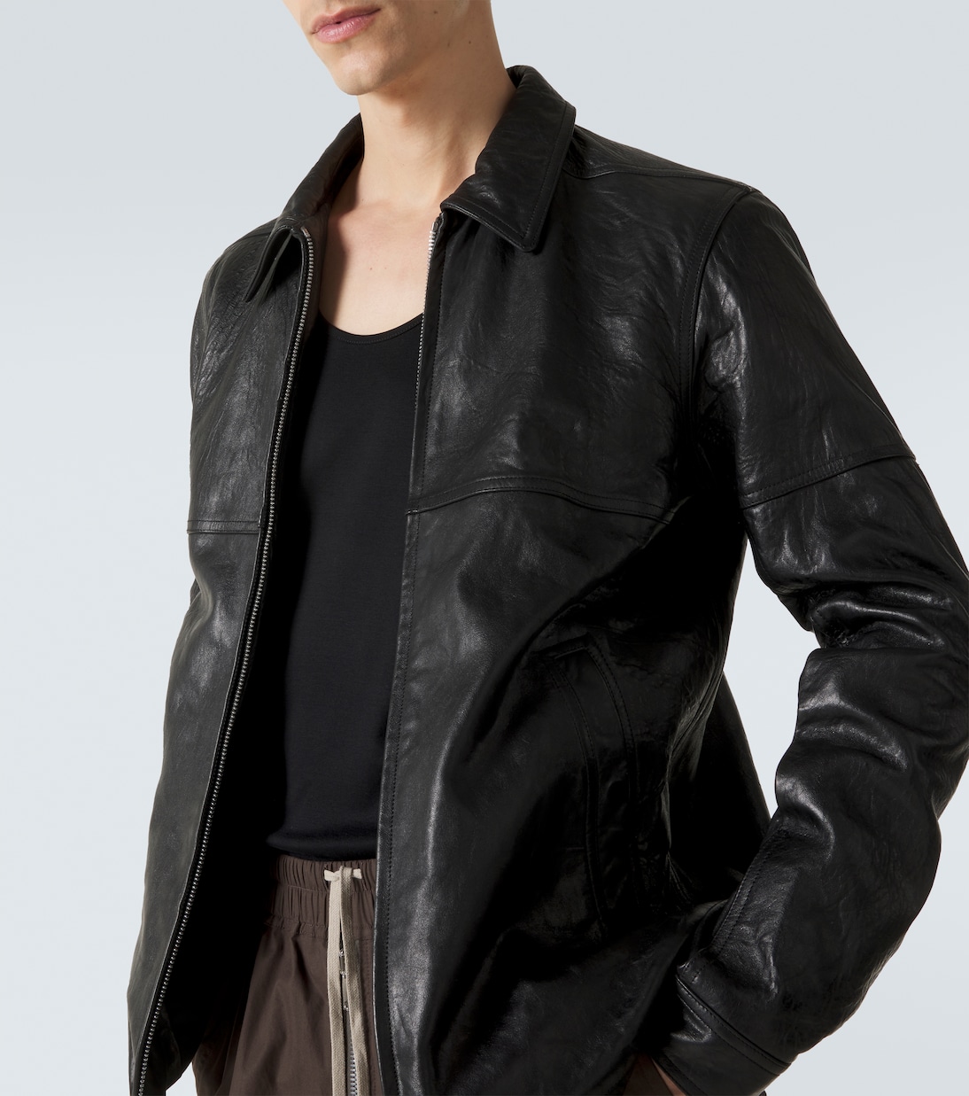 Brad皮革夹克 | Rick Owens