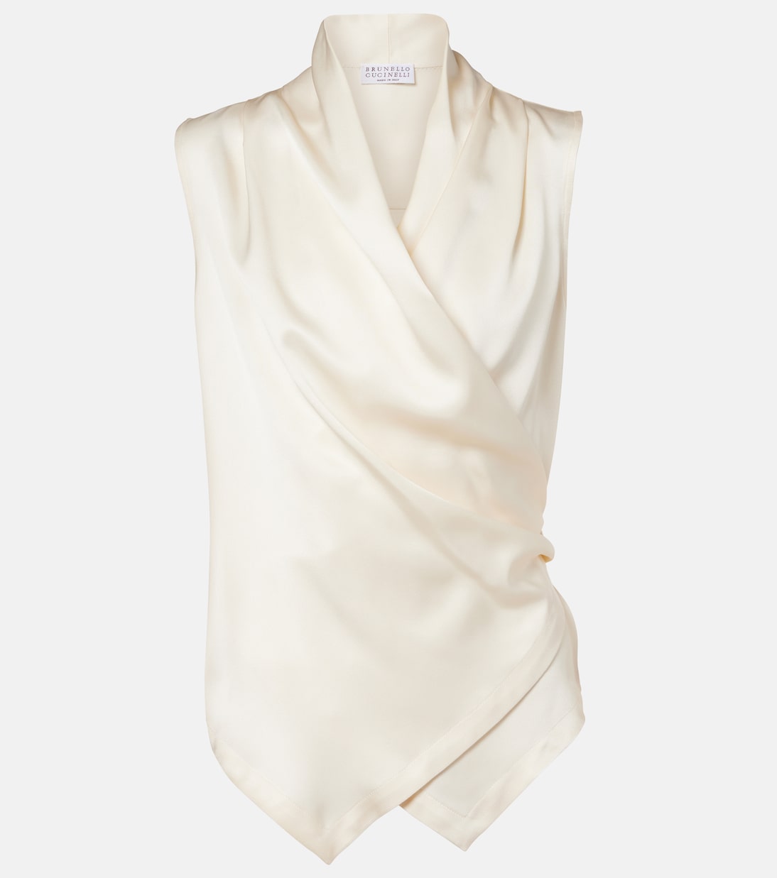 Monili silk top | Brunello Cucinelli