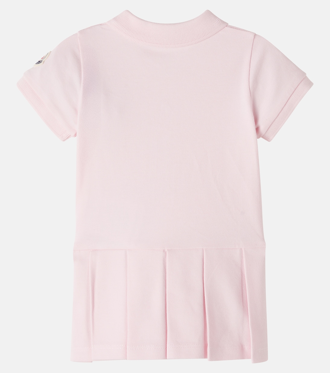 Baby cotton-blend piqué polo dress | Moncler Enfant
