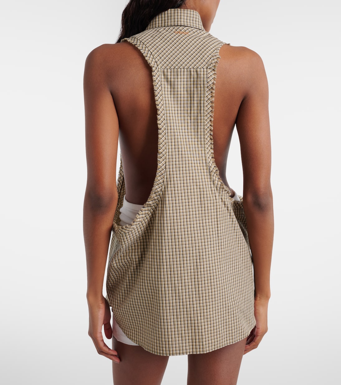 Checked cotton shirt | Versace