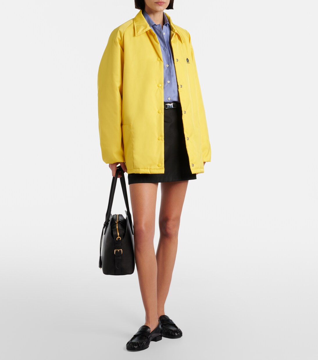 قميص من الدنيم | Prada