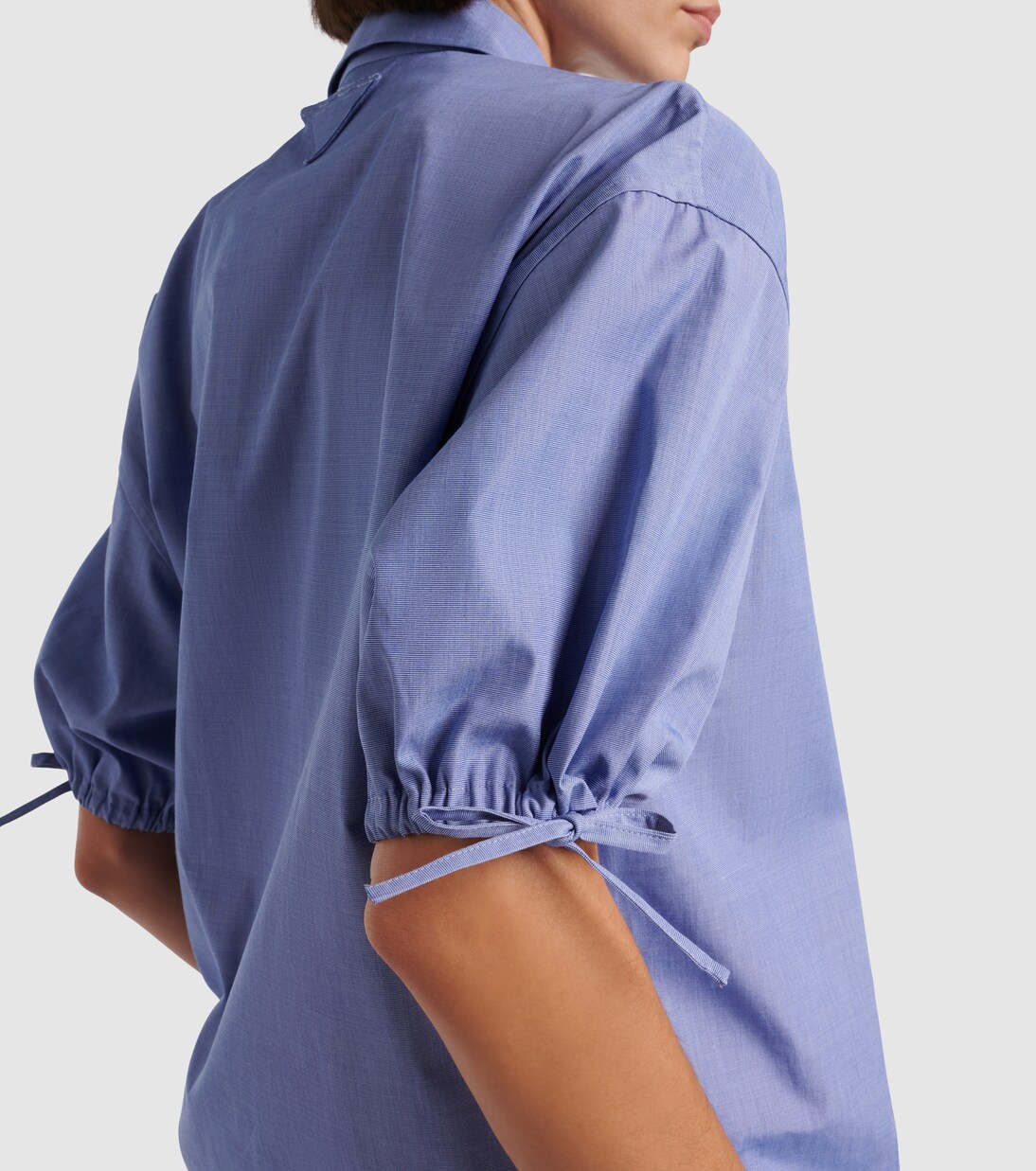 قميص من الدنيم | Prada