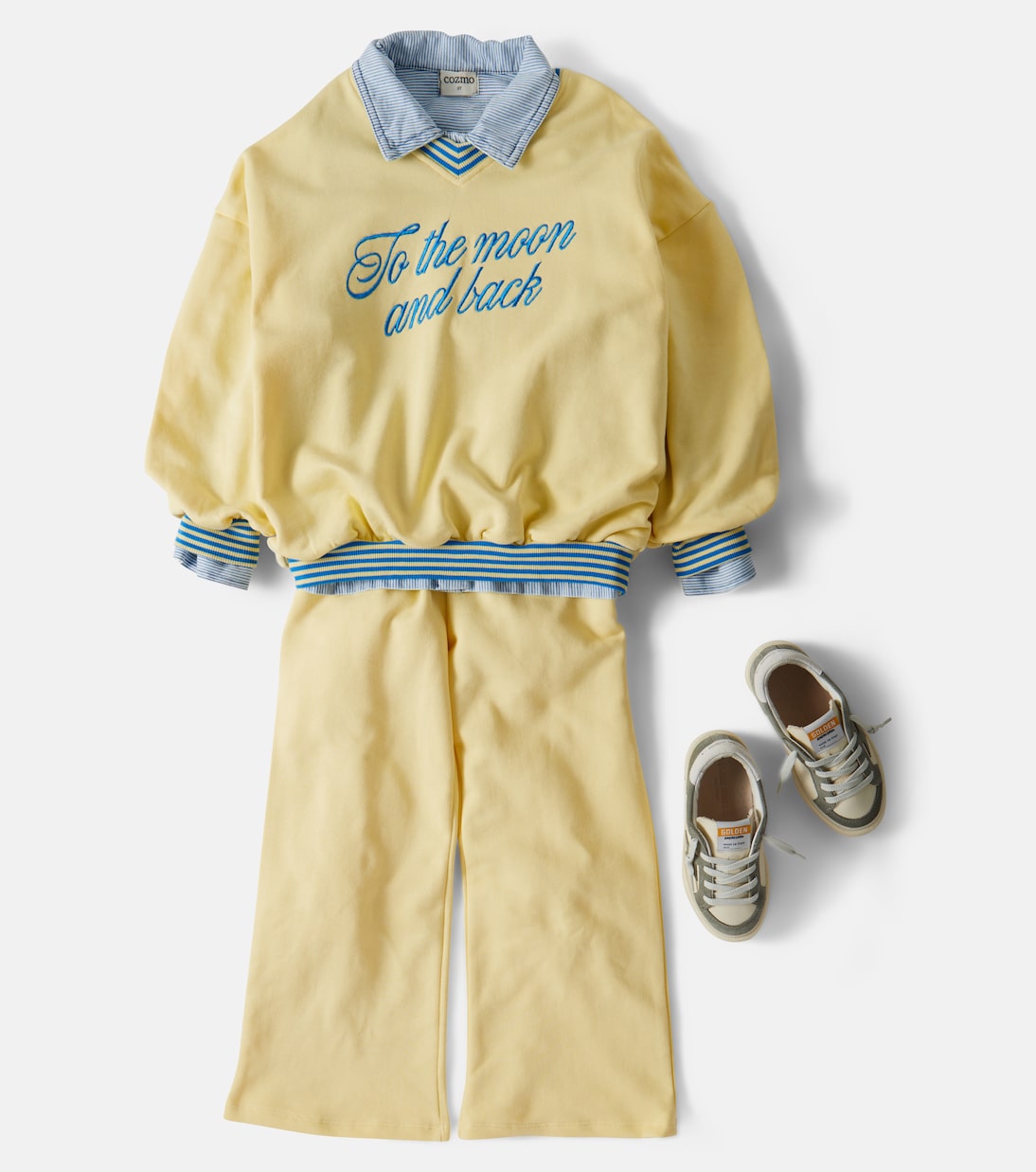 Pantalon de survêtement To The Moon en coton | Mini Rodini