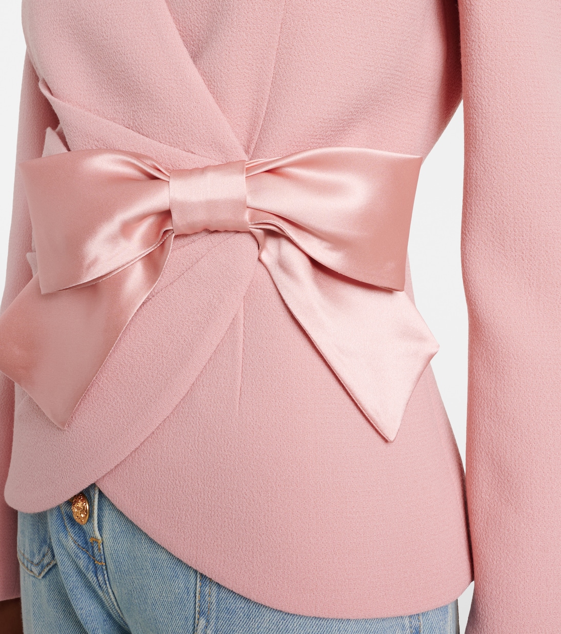 Virgin wool crêpe jacket | Valentino