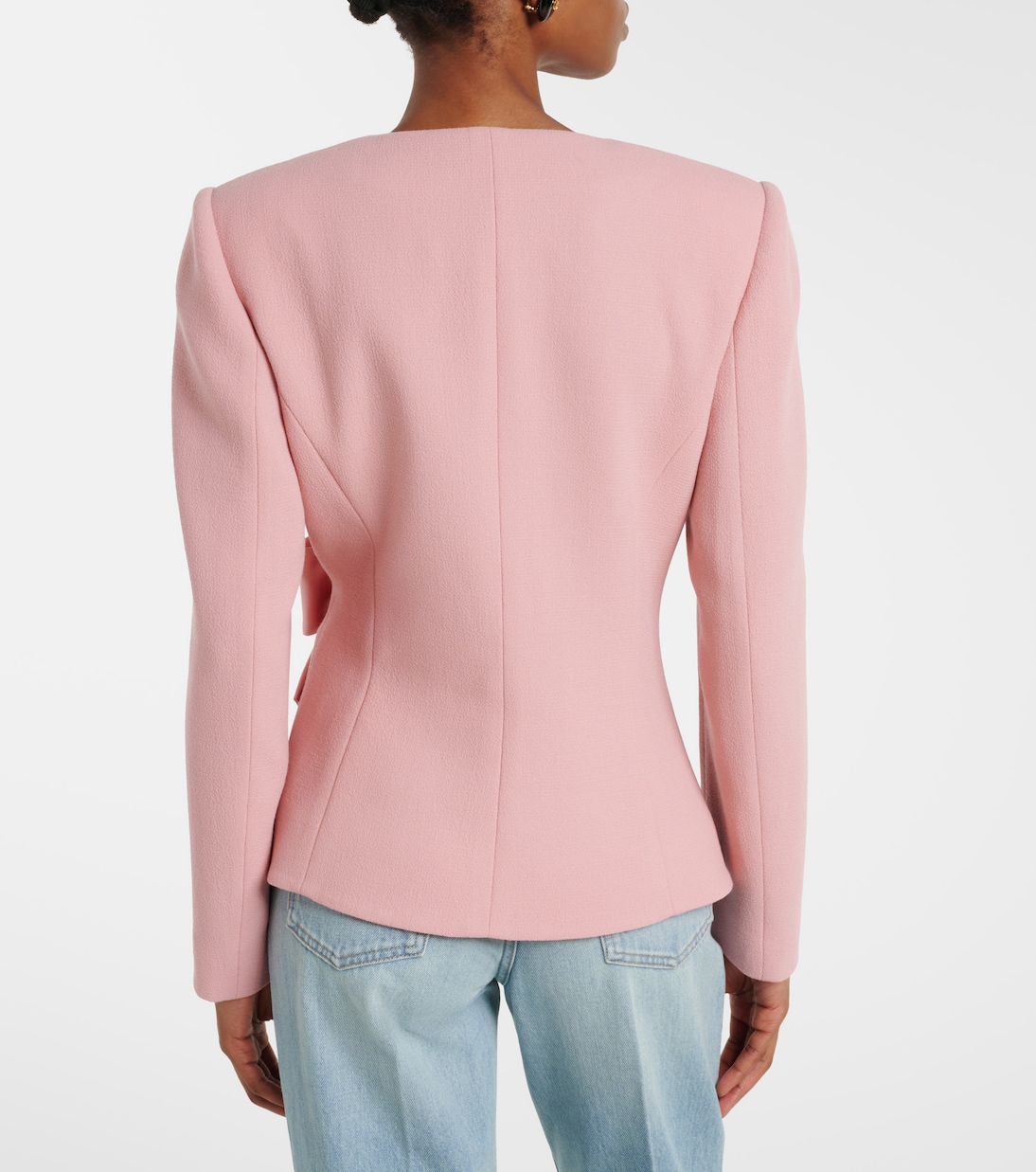 Virgin wool crêpe jacket | Valentino
