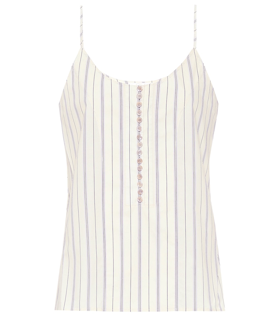 Camisole a righe in cotone | Chloé
