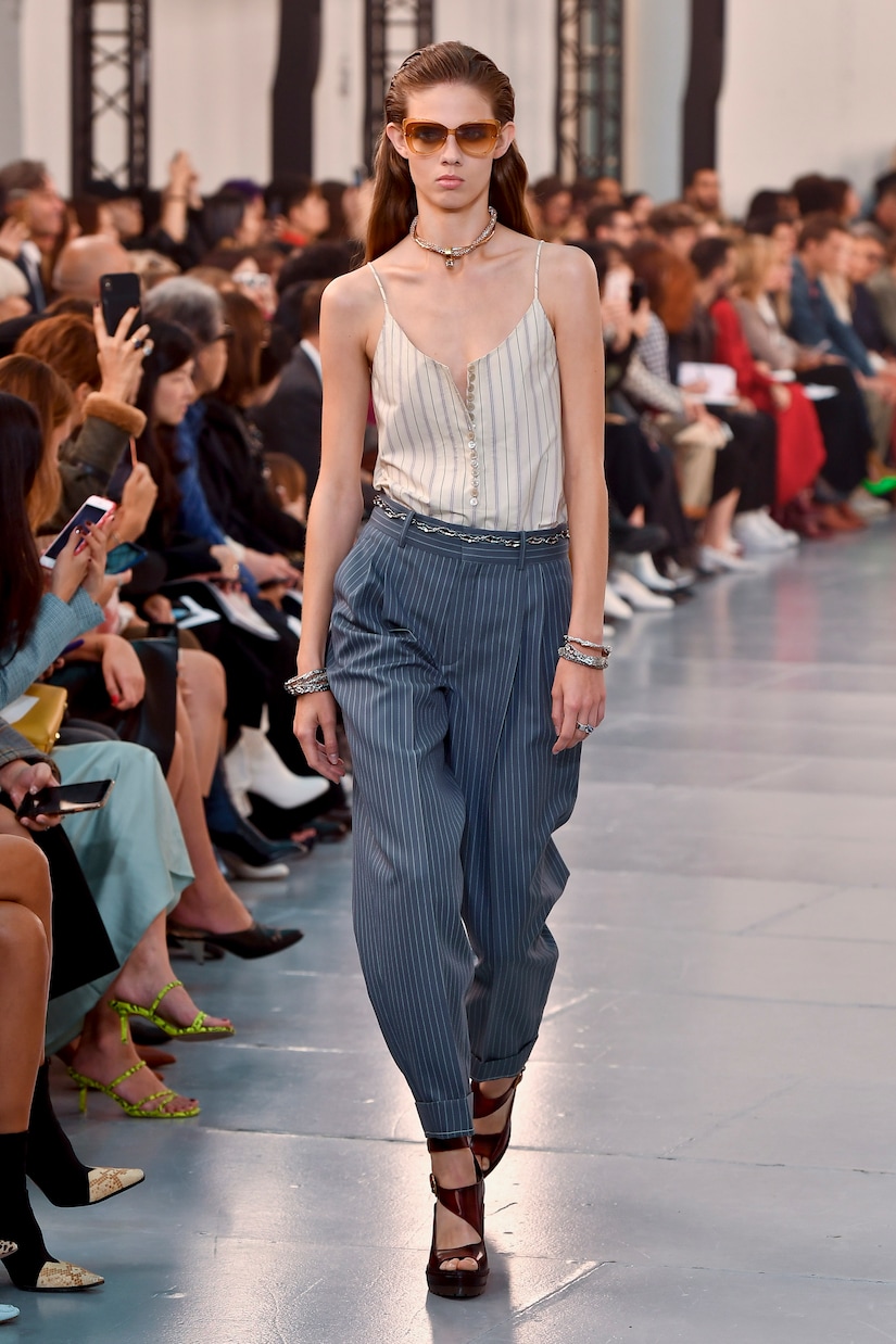 Camisole a righe in cotone | Chloé