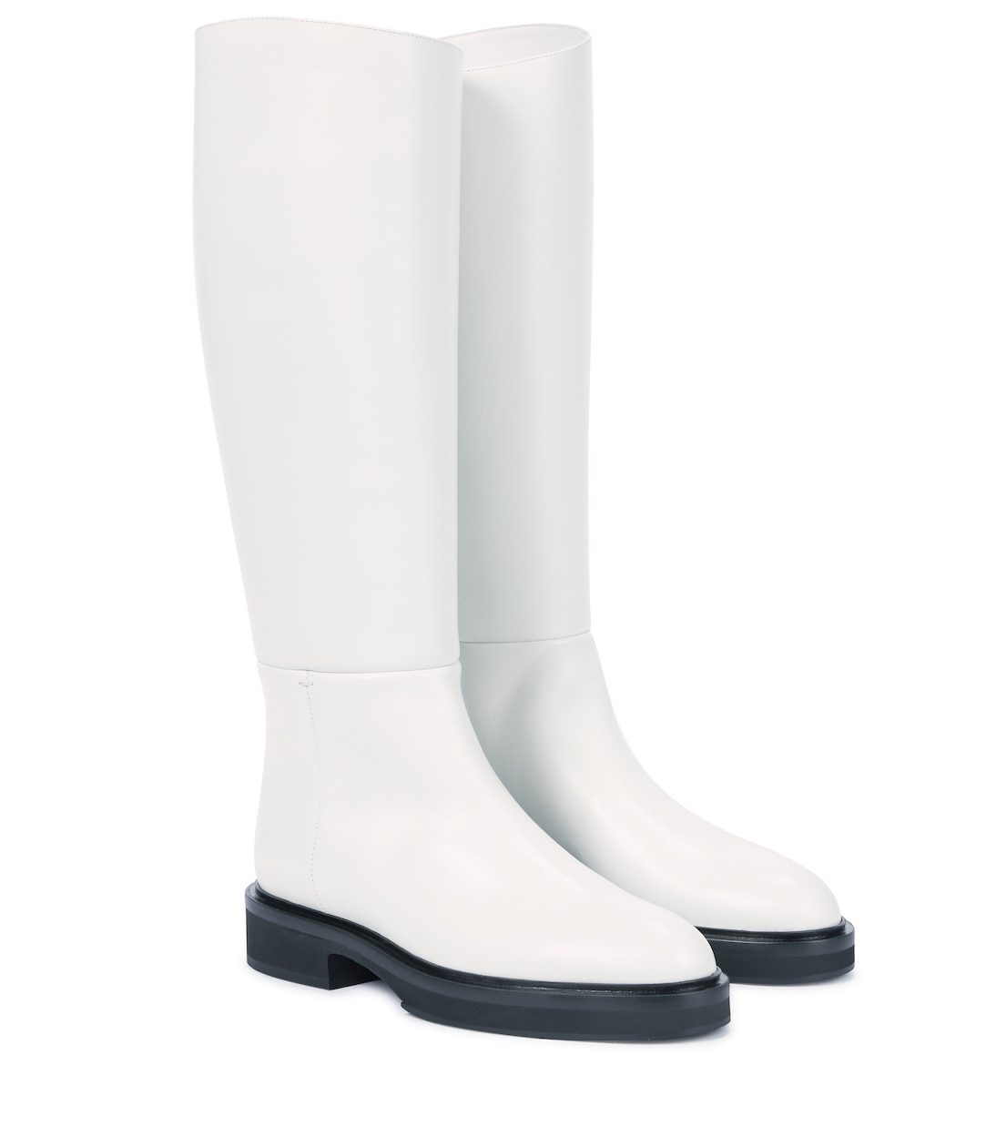 Botas altas Derby de piel | Khaite