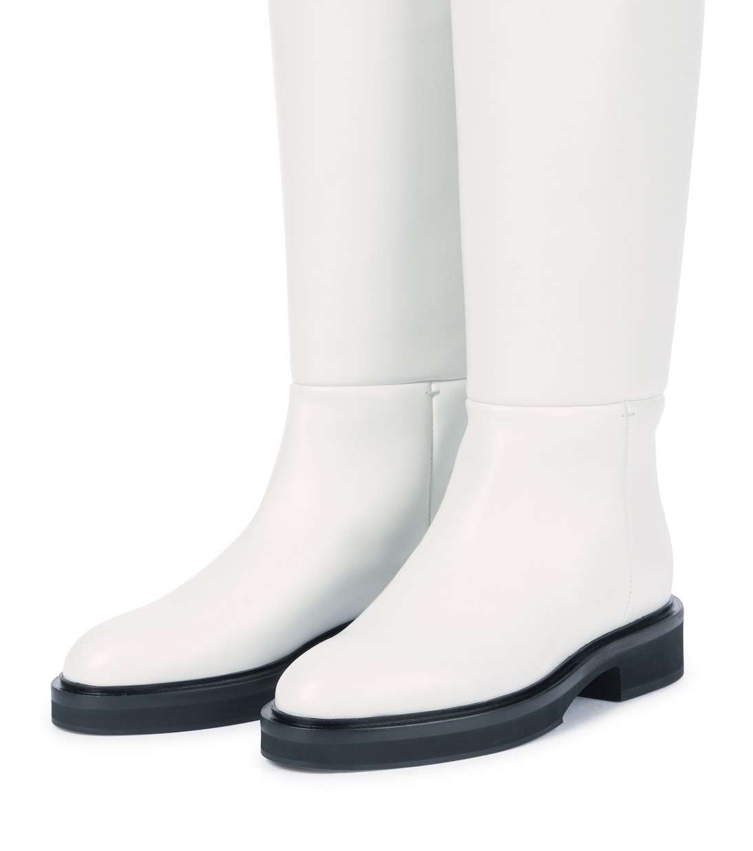 Botas altas Derby de piel | Khaite
