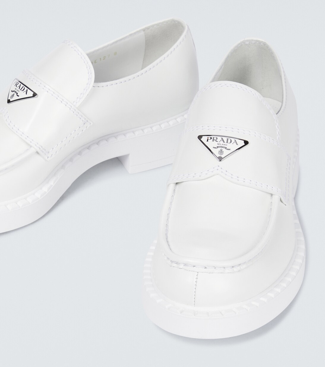 Loafers aus Leder | Prada