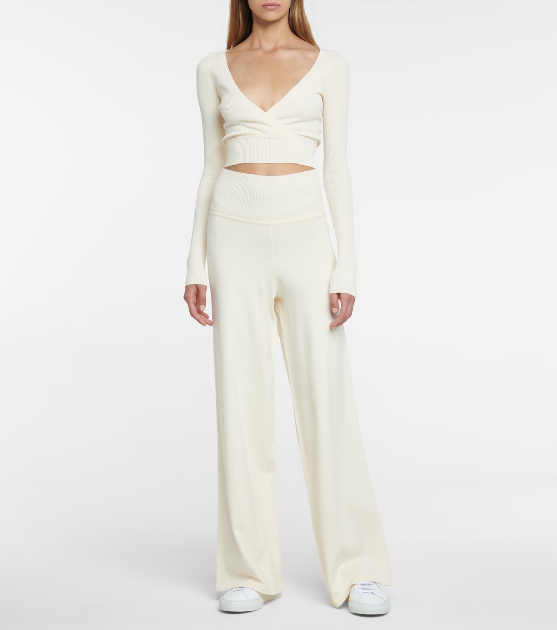 High-rise wide-leg sweatpants | Live The Process