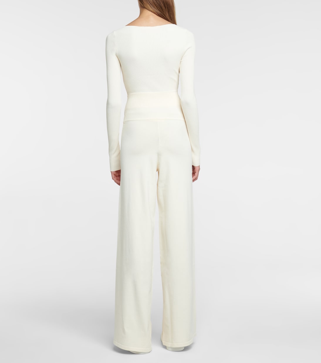 High-rise wide-leg sweatpants | Live The Process