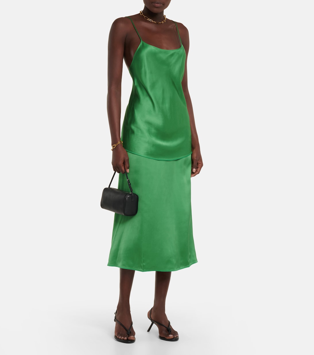 Top aus Satin | Victoria Beckham
