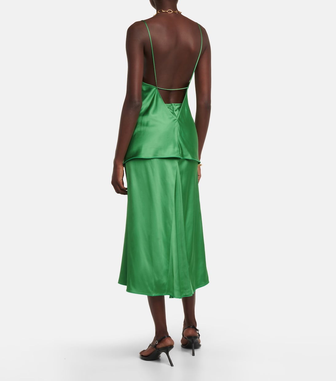Top aus Satin | Victoria Beckham