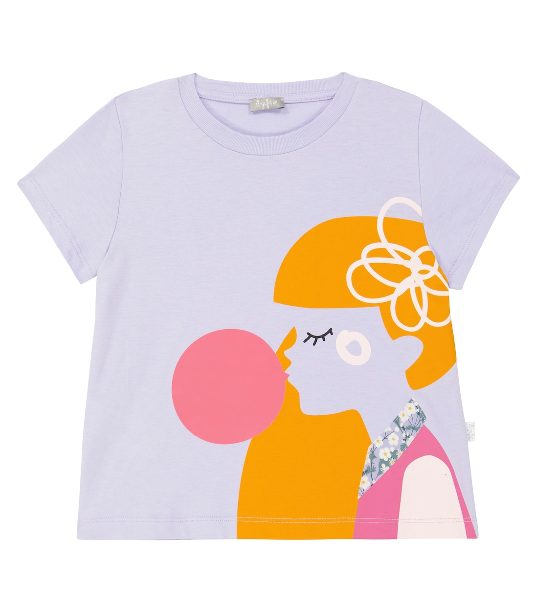 Bedrucktes T-Shirt aus Baumwolle | Il Gufo