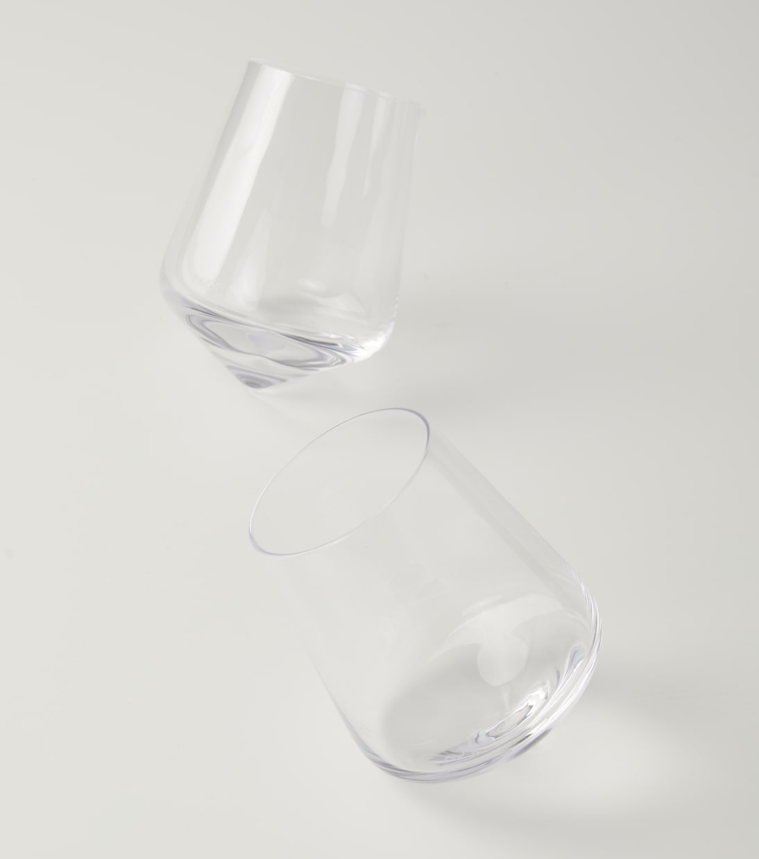 Balance set of 2 wine glasses | Nude