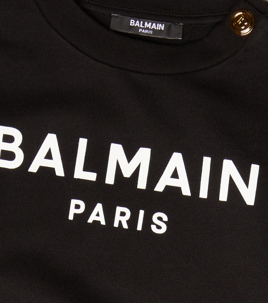 Sweatshirt aus Baumwolle | Balmain Kids