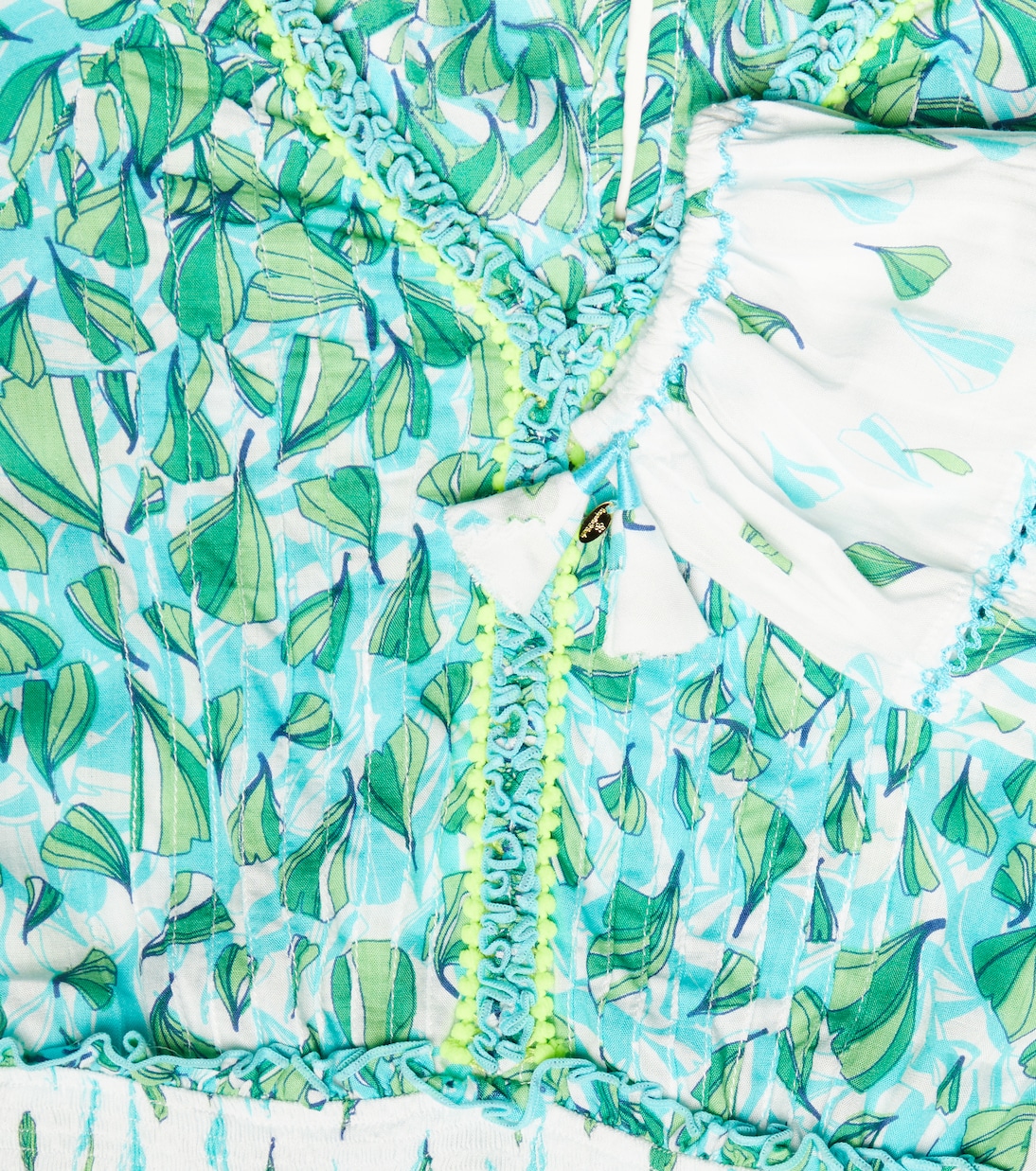 Ariel printed tiered dress | Poupette St Barth Kids