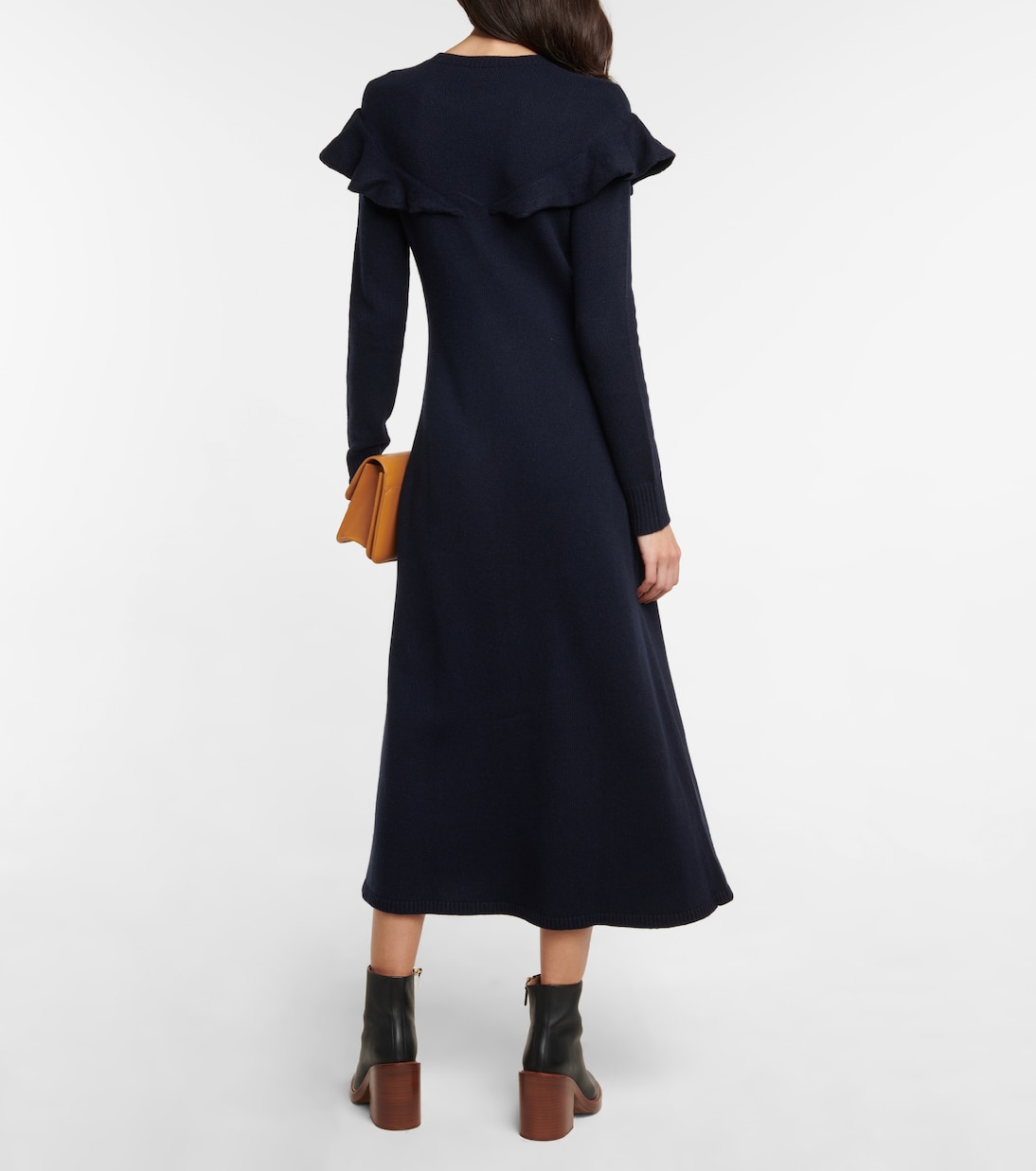 Robe midi en cachemire | Chloé