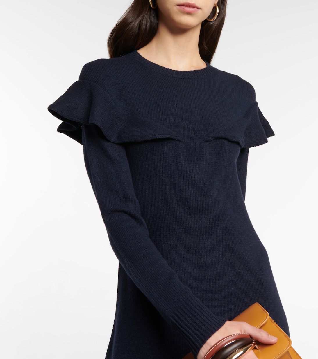 Robe midi en cachemire | Chloé