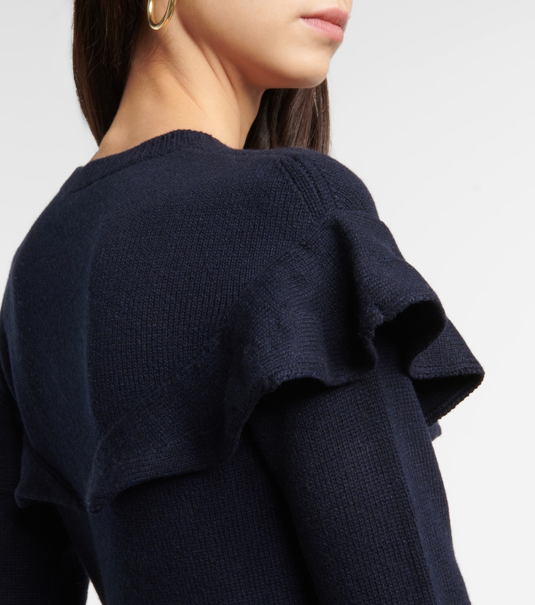 Robe midi en cachemire | Chloé