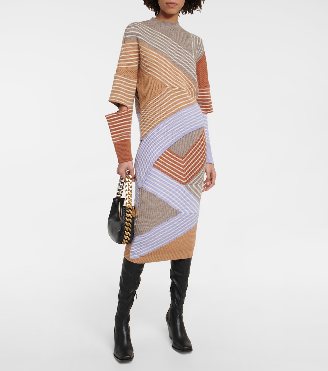 Jersey de lana virgen acanalado | Stella McCartney