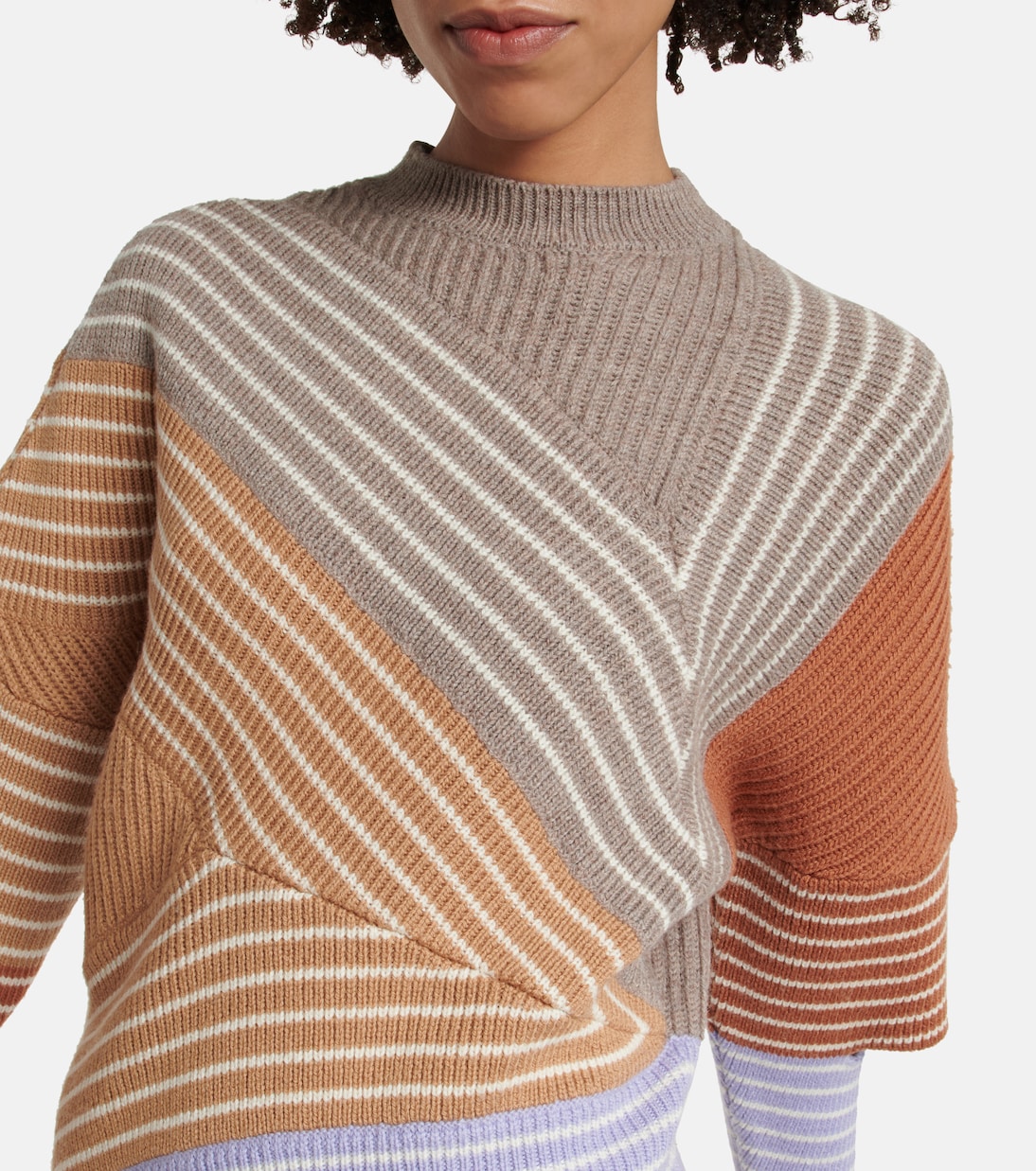Jersey de lana virgen acanalado | Stella McCartney