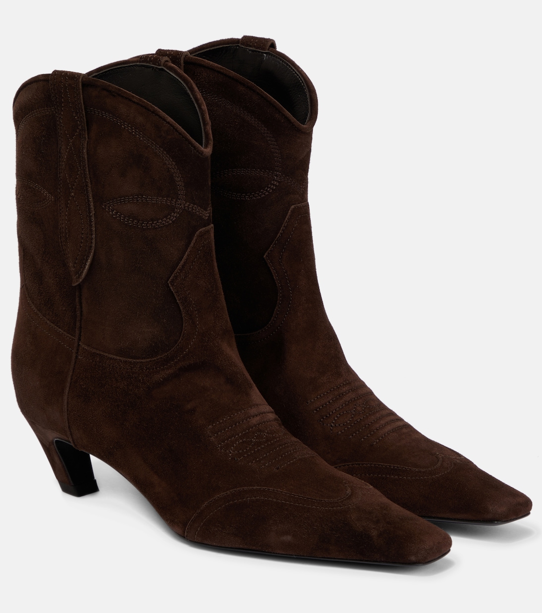 Stivaletti texani Dallas in suede | Khaite