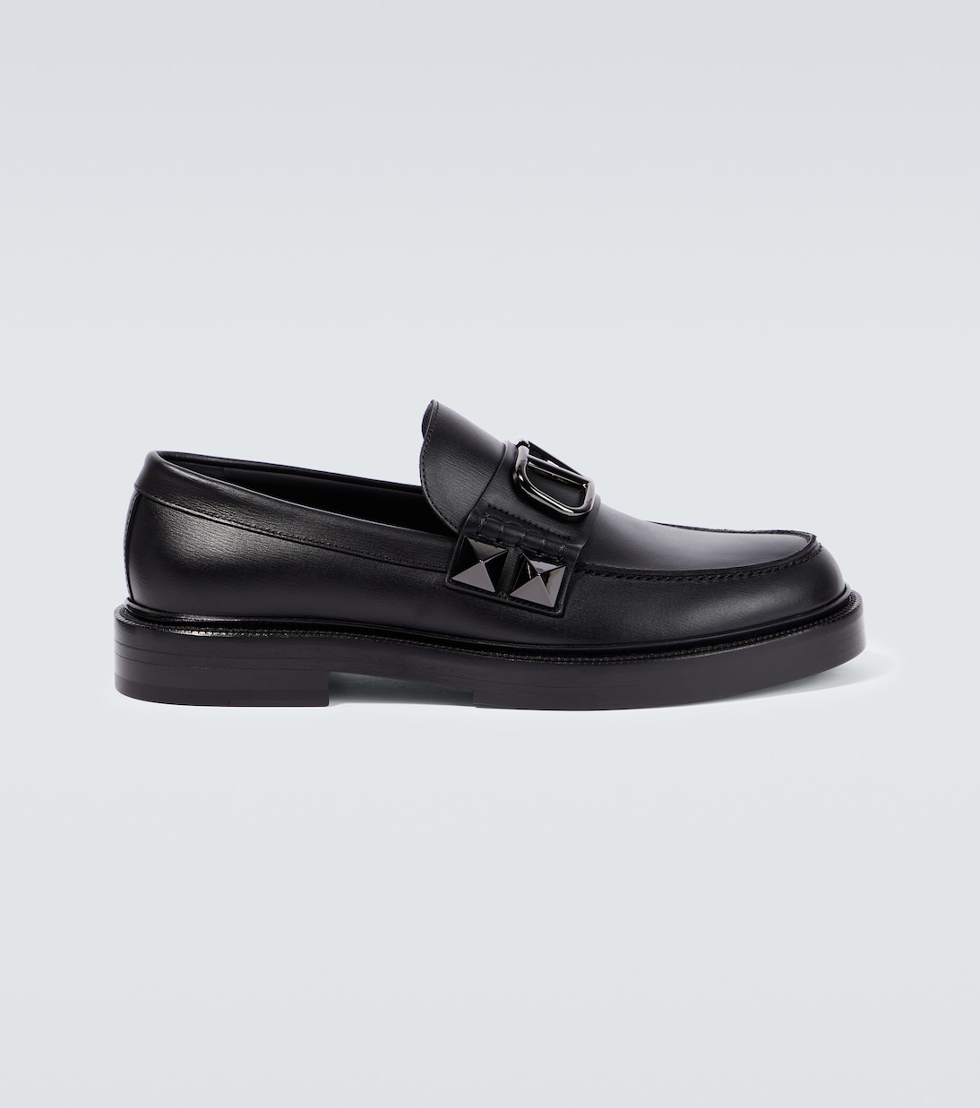 Mocassins VLogo Stud en cuir | Valentino Garavani