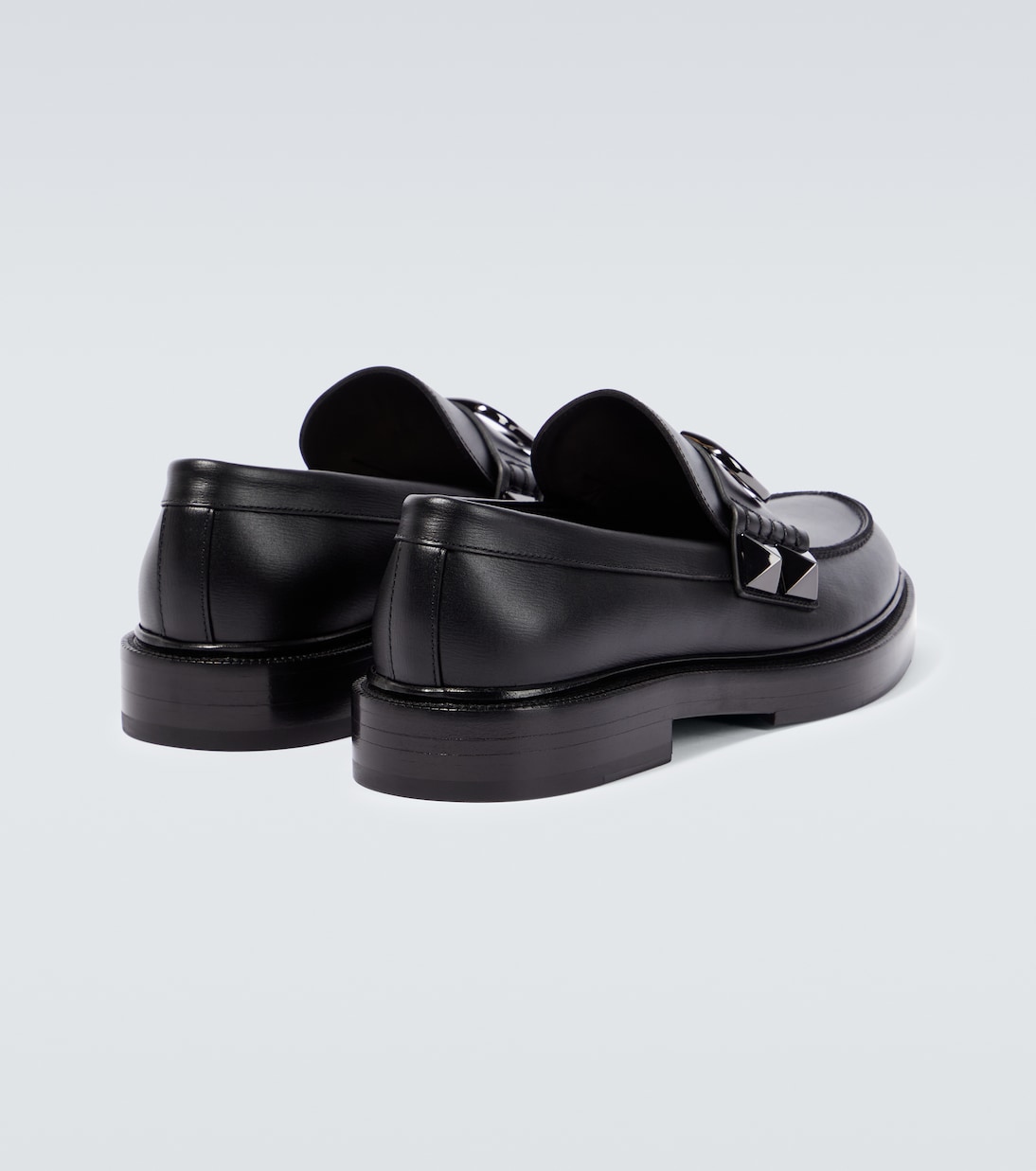 Mocassins VLogo Stud en cuir | Valentino Garavani