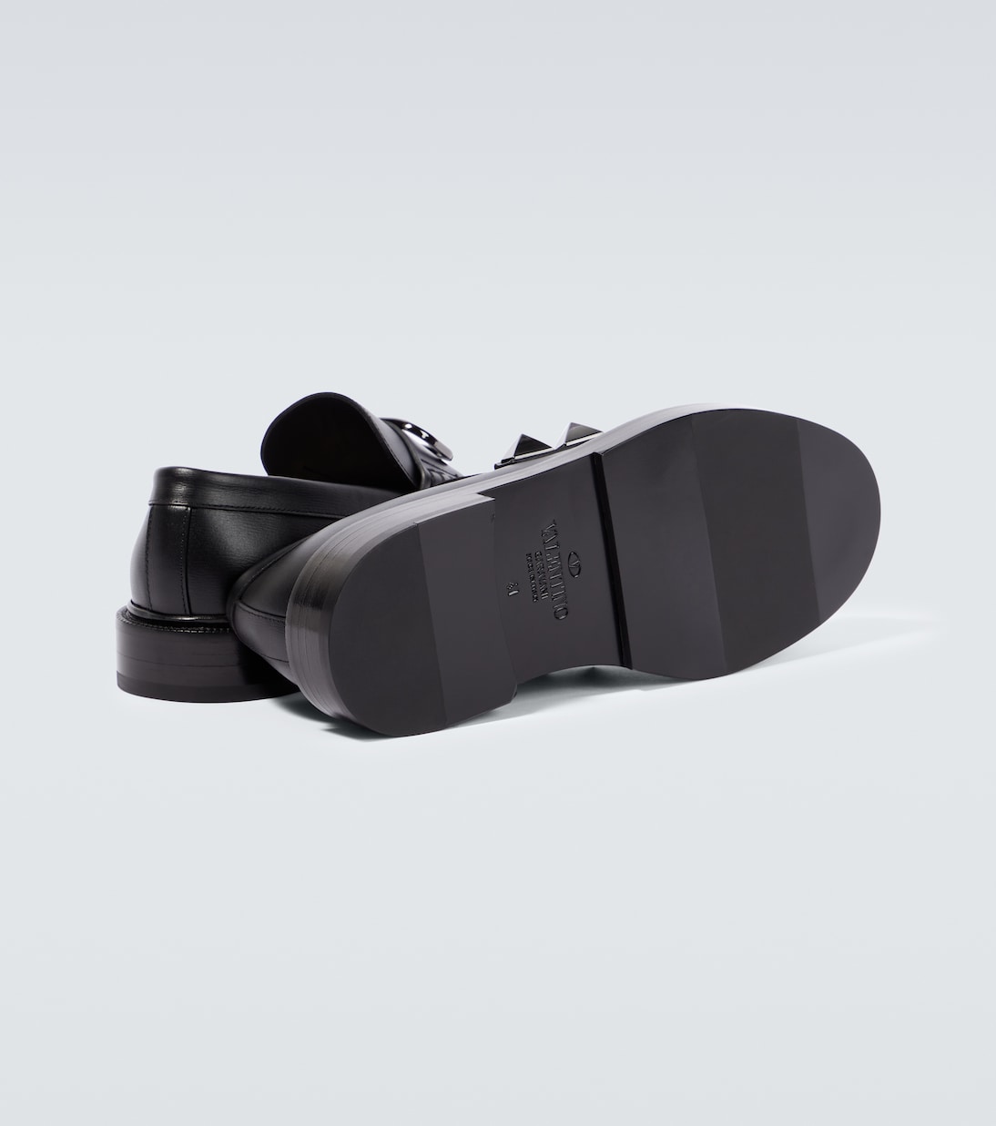 Mocassins VLogo Stud en cuir | Valentino Garavani